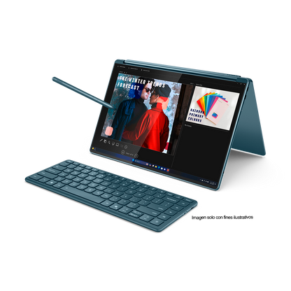 Yoga BooK 9 14iAH10 Lenovo, pantalla dual 14", 16GB 1TB, táctil, windows 11 Home