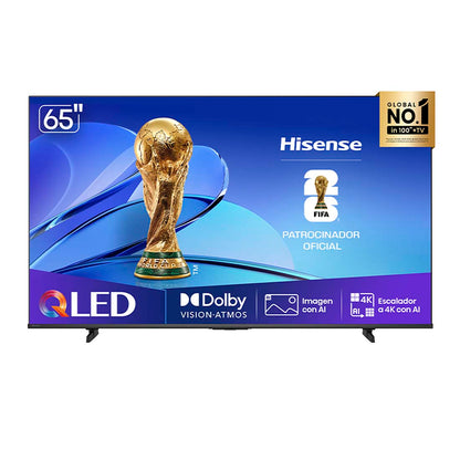 Televisor QLED Smart 65" 65Q6QV Hisense VIDAA