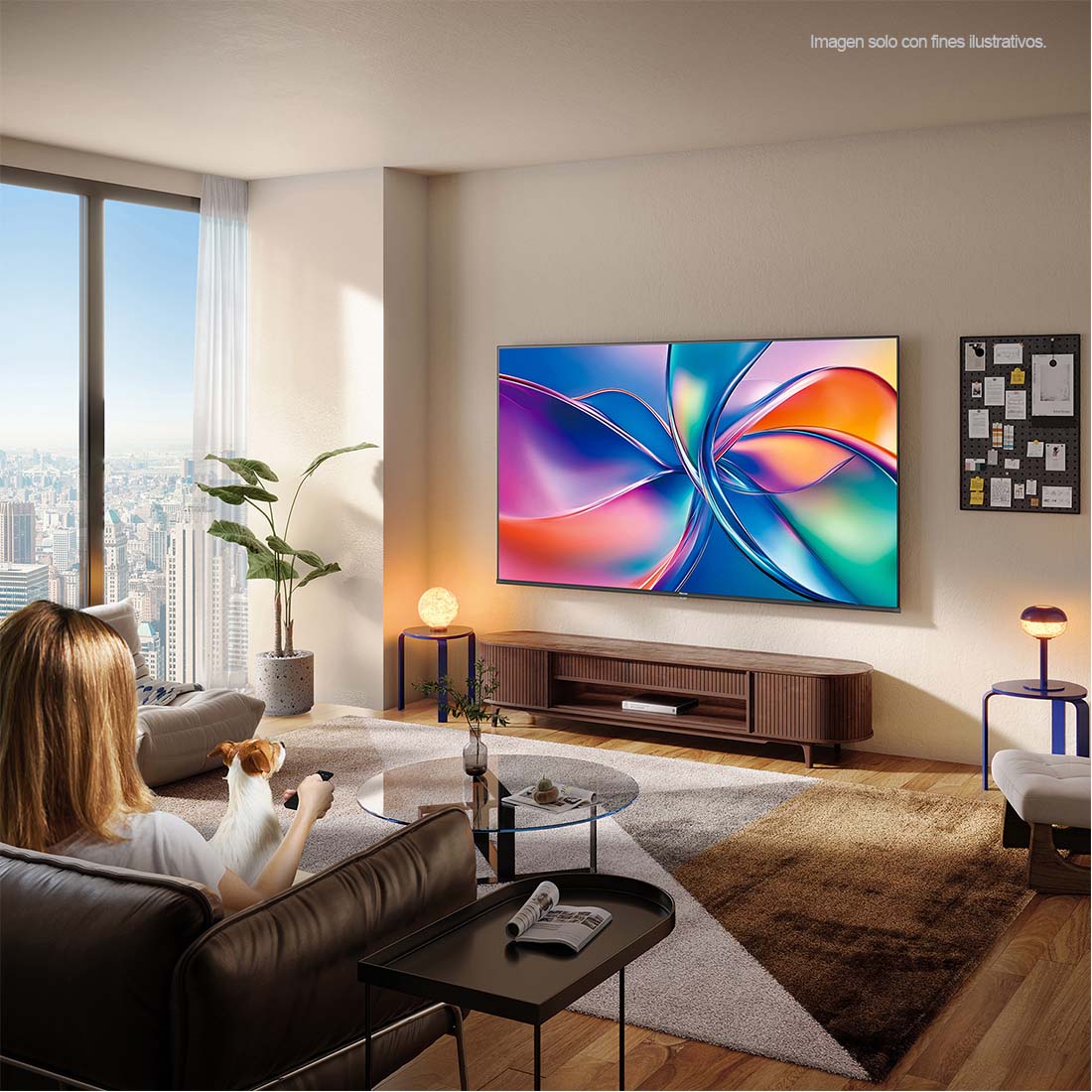 Televisor QLED Smart 65" 65Q6QV Hisense  VIDAA