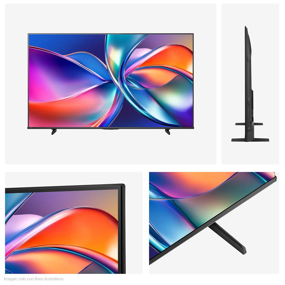 Televisor QLED Smart 75" 75Q6QV Hisense  VIDAA