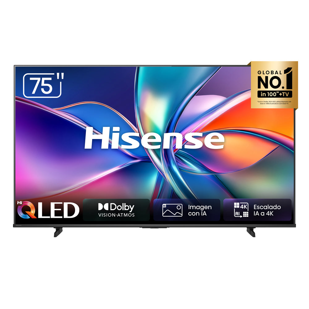 Televisor QLED Smart 75" 75Q6QV Hisense VIDAA