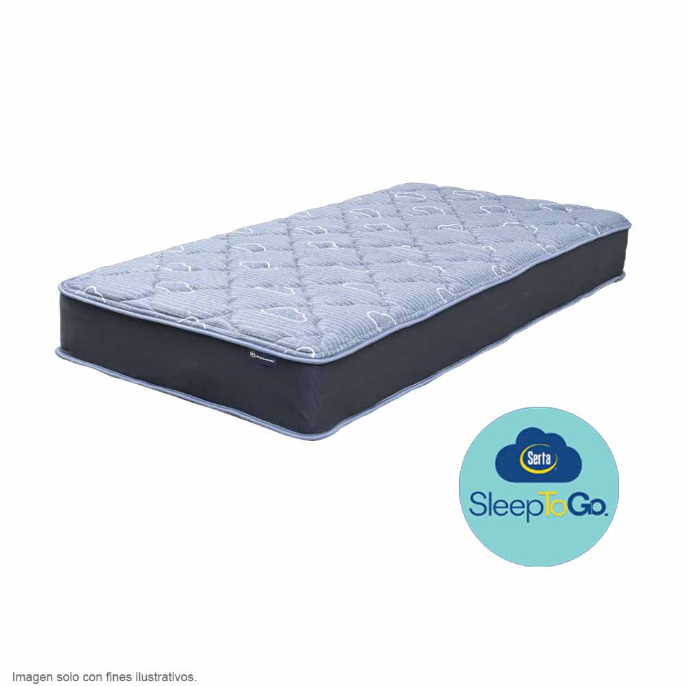 Colchón SleepTo Go Semi (2S) tamaño twin I-5465 Serta
