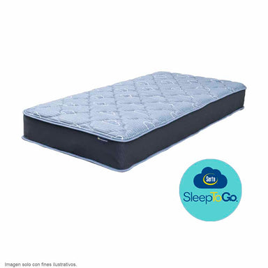 Colchón SleepTo Go Semi (2S) tamaño twin I-5465 Serta
