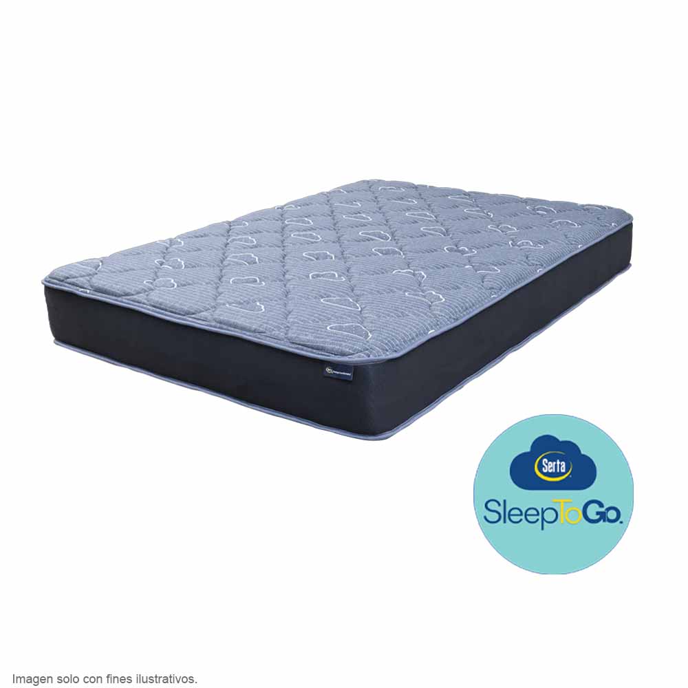 Colchón SleepTo Go Semi (2S) tamaño Full I-5466 Serta