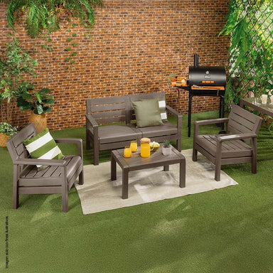 Sala 4 puestos modelo BARU 14246-XP color Mocca