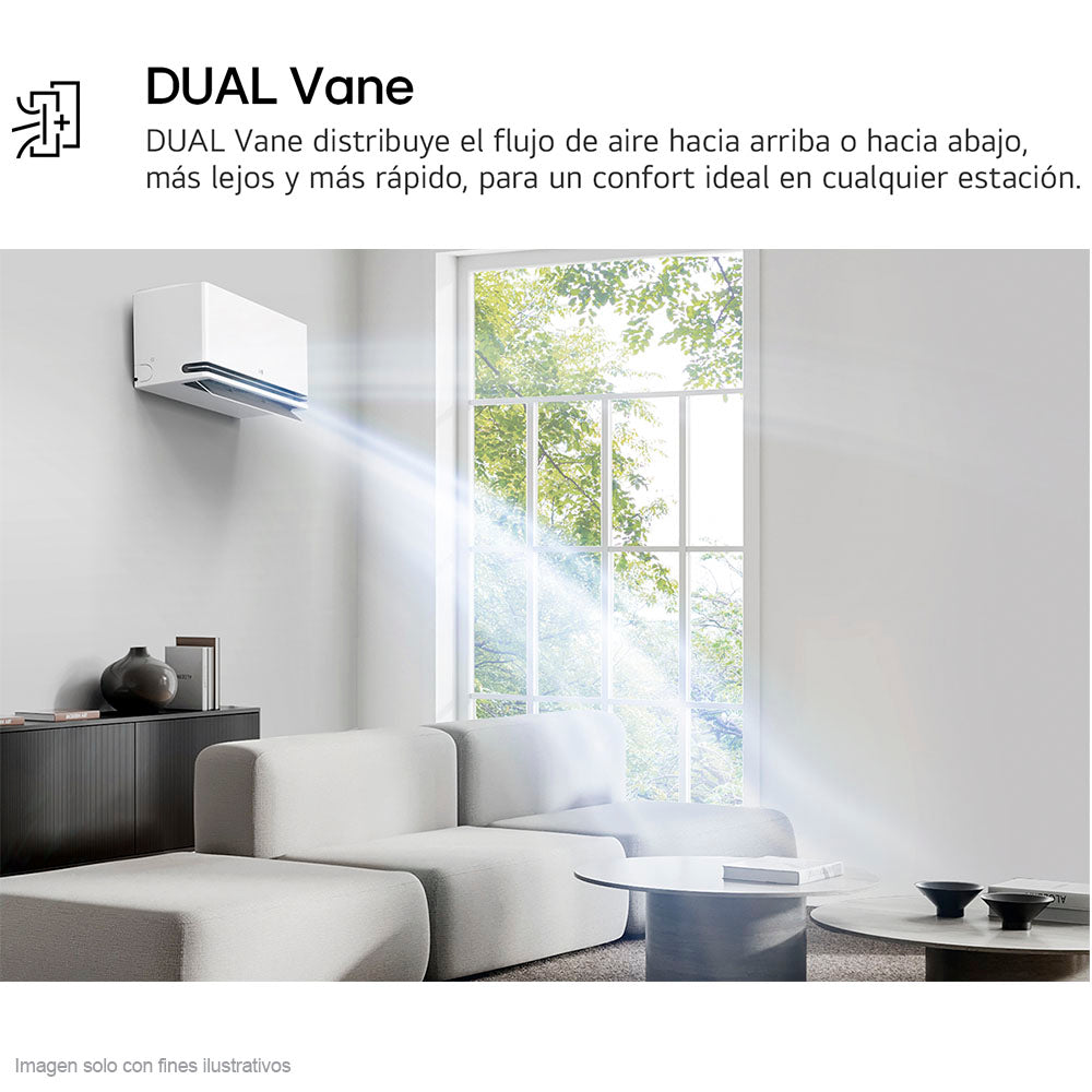 Aire acondicionado Split 12000 BTU VF122C31 LG inverter