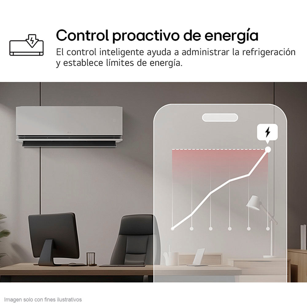 Aire acondicionado Split 12000 BTU VF122C31 LG inverter