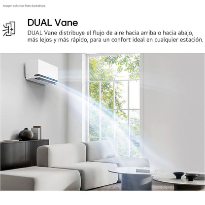 Aire acondicionado Split 18000 BTU VF182C311 LG inverter