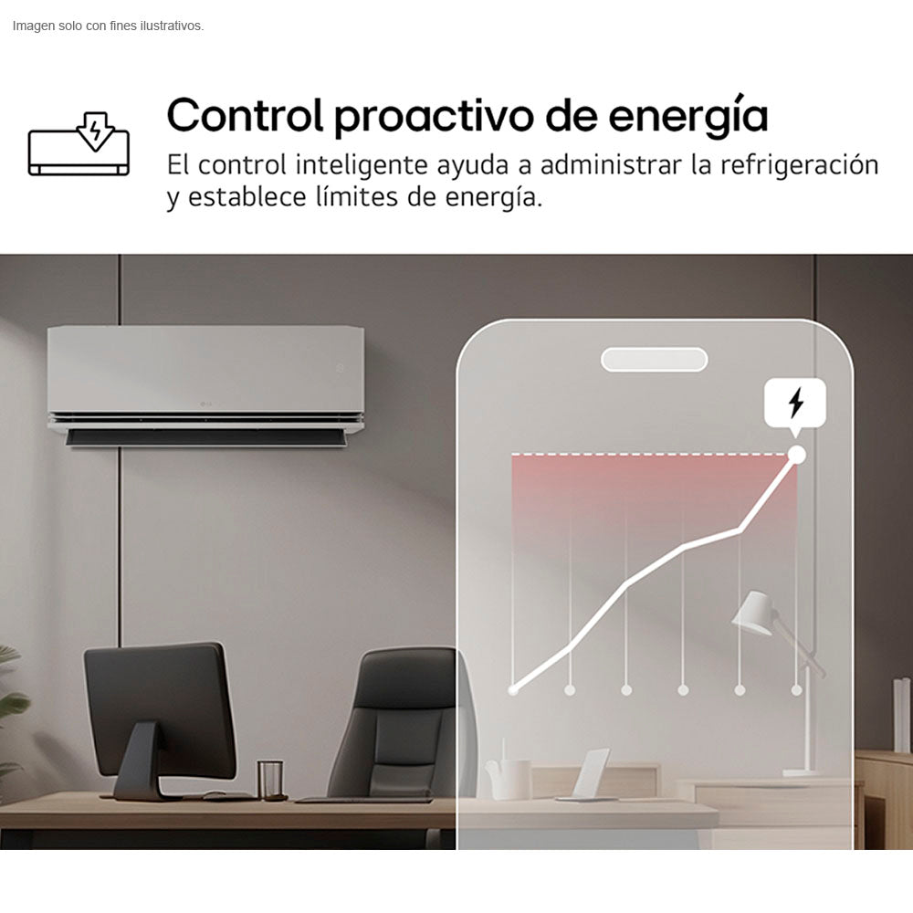 Aire acondicionado Split 18000 BTU VF182C311 LG inverter