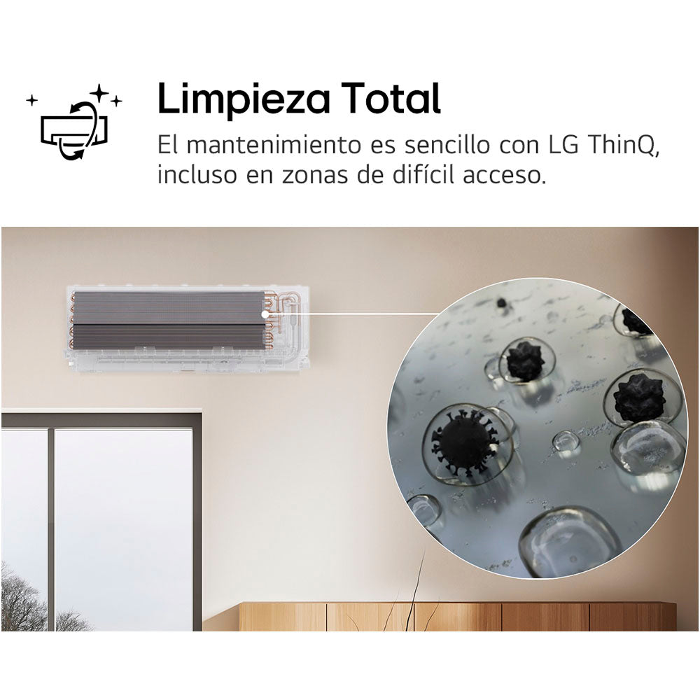 Aire acondicionado Split 24000 BTU VF242C31 LG inverter