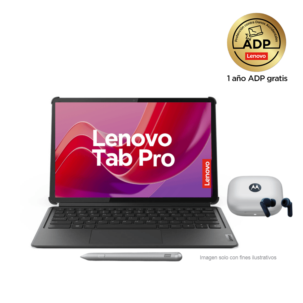 Idea Tab Pro Lenovo pantalla 12.7” 8GB + 256GB Wi-Fi Android keyboard + pencil Lenovo