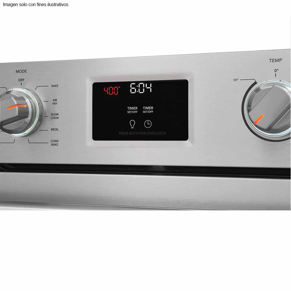 Horno empotrable eléctrico de 30" PCWS3080AF Frigidaire acero inoxidable Air Fryrer