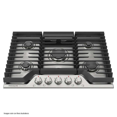 Estufa de 30" a gas empotrable GCCG3048AS 5 quemadores, acero inoxidable Frigidaire