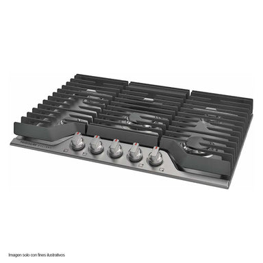Estufa de 30" a gas empotrable GCCG3048AS 5 quemadores, acero inoxidable Frigidaire