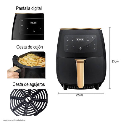 Freidora de aire 4.5 L JD389 Home Power