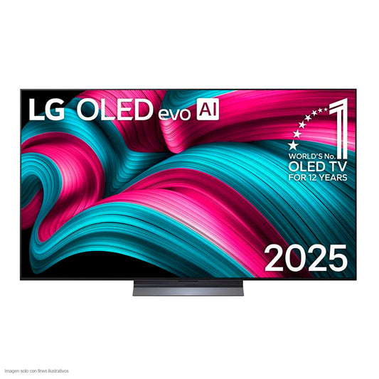 Televisor 65" OLED Smart 4K OLED65C5PSA LG, diseño ultrafino, WebOs 25