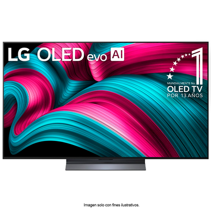 Televisor 65" OLED Smart 4K OLED65C5PSA LG, diseño ultrafino, WebOs 25