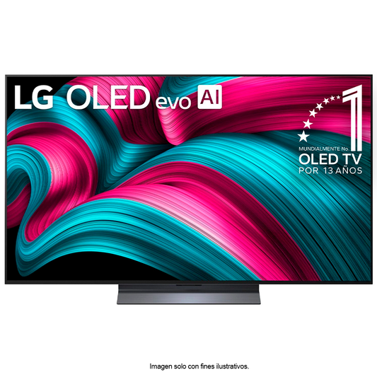 Televisor 65" OLED Smart 4K OLED65C5PSA LG, diseño ultrafino, WebOs 25