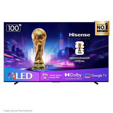 Televisor QLED Smart 100" 100Q7QG Hisense 4K AI
