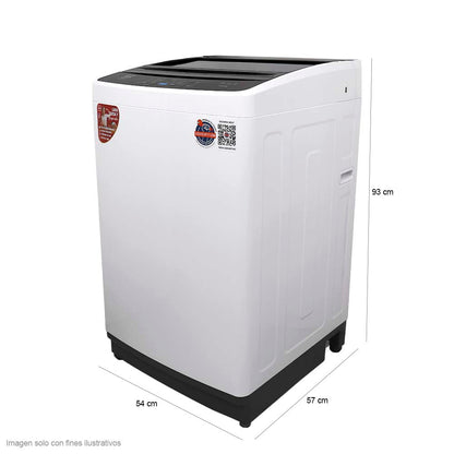 Lavadora automática 12kg  RCAW113  RCA  carga superior panel digital