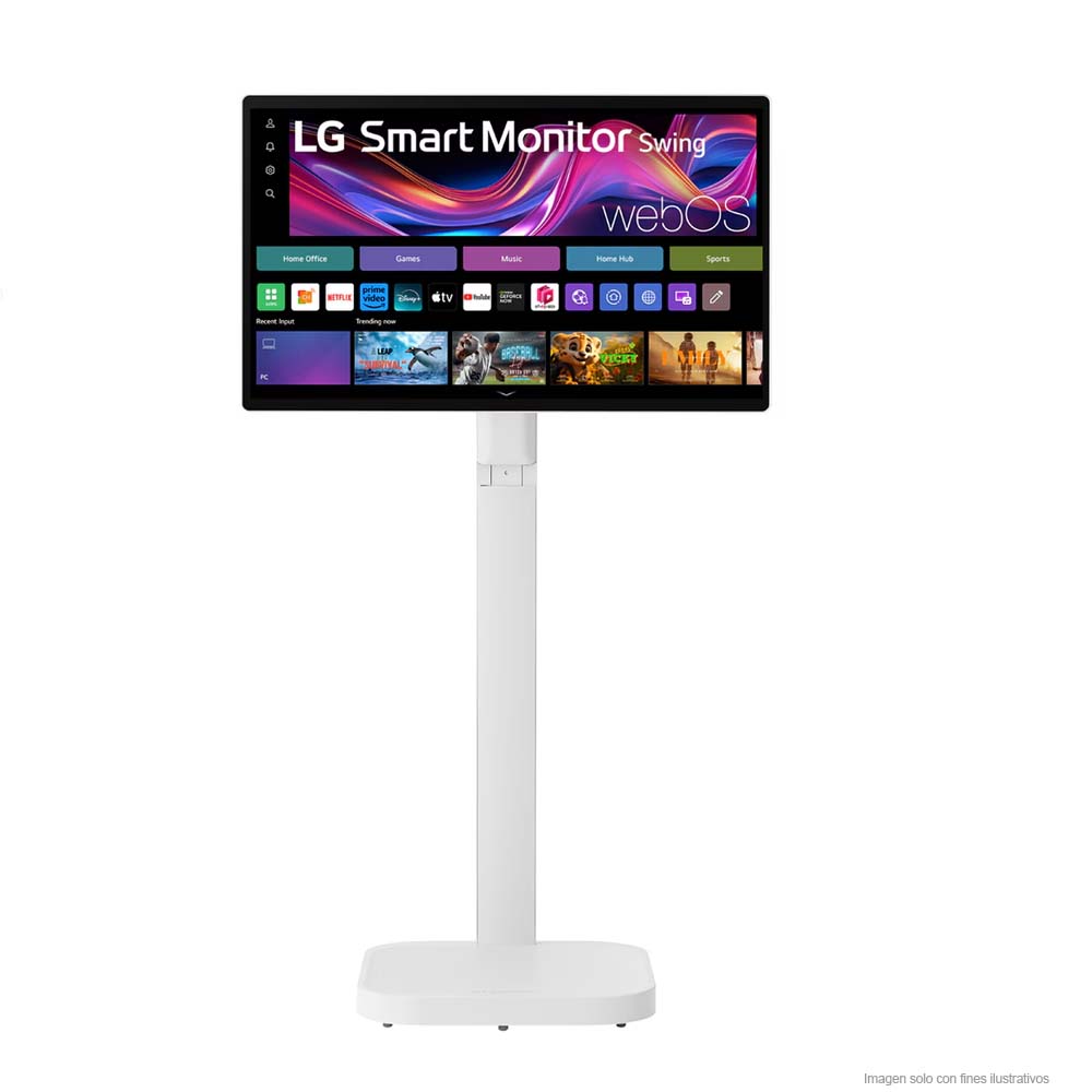 Monitor de 32" Smart Swing 32U889SA de LG 4K