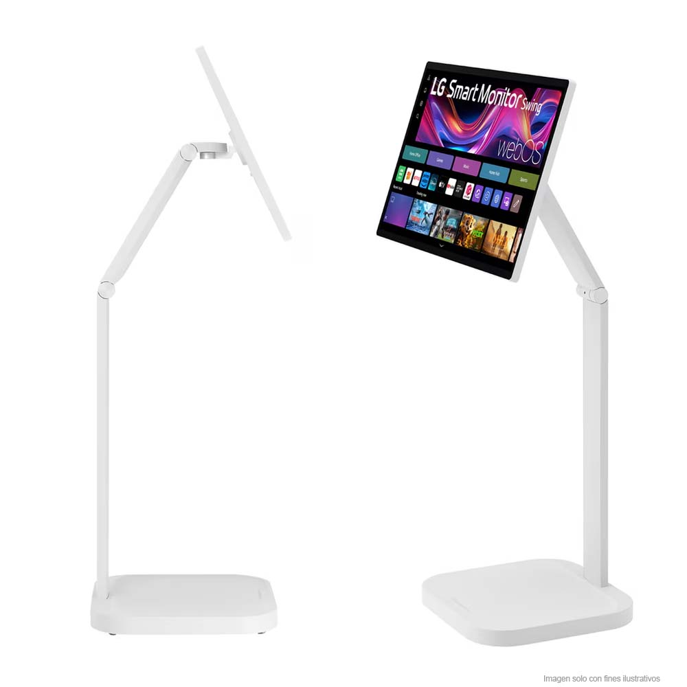 Monitor de 32" Smart Swing 32U889SA de LG 4K