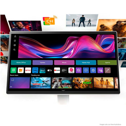 Monitor de 32" Smart Swing 32U889SA de LG 4K