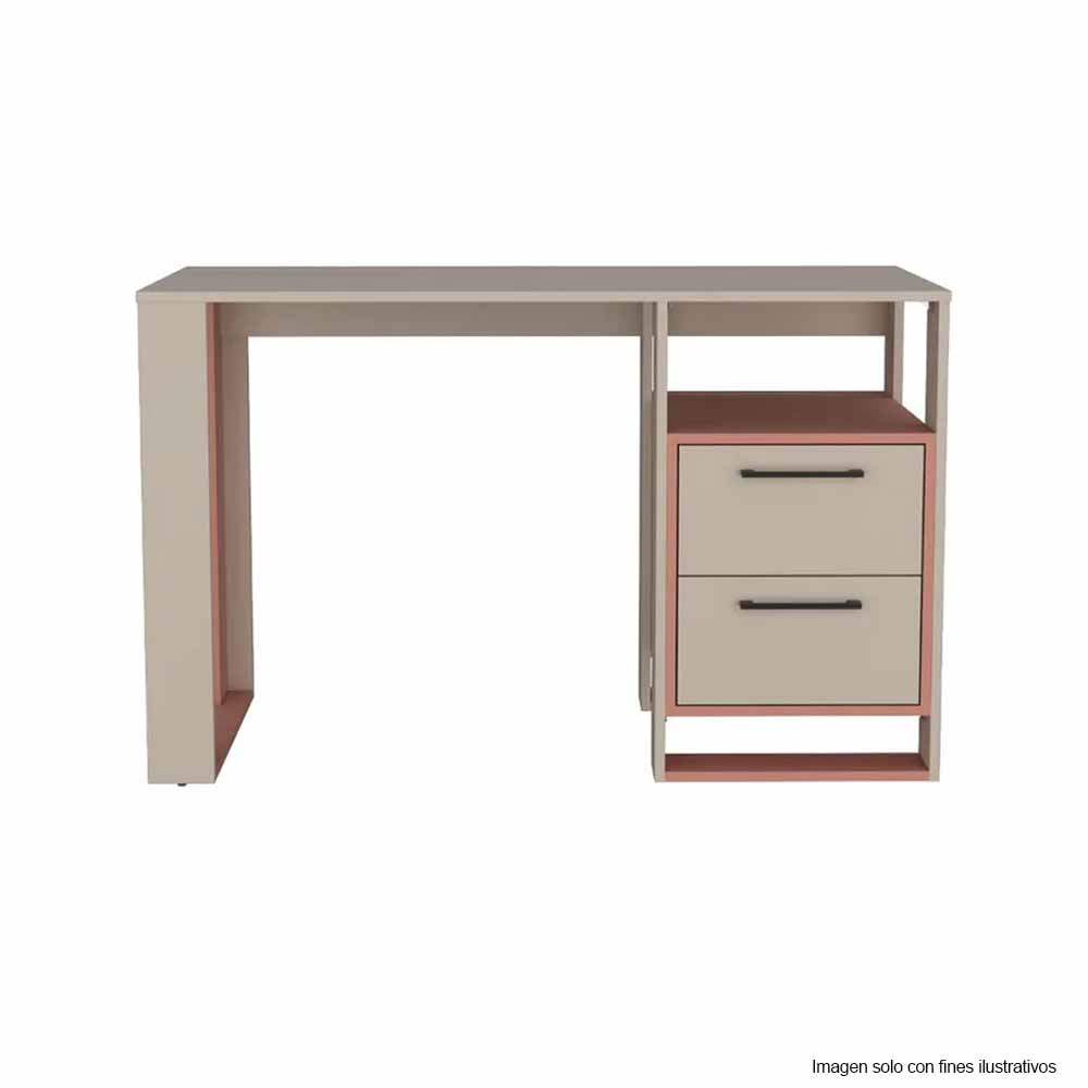 Escritorio Verlot 10331 color arupo + capri