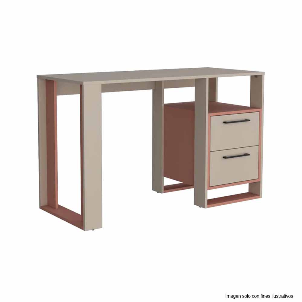 Escritorio Verlot 10331 color arupo + capri