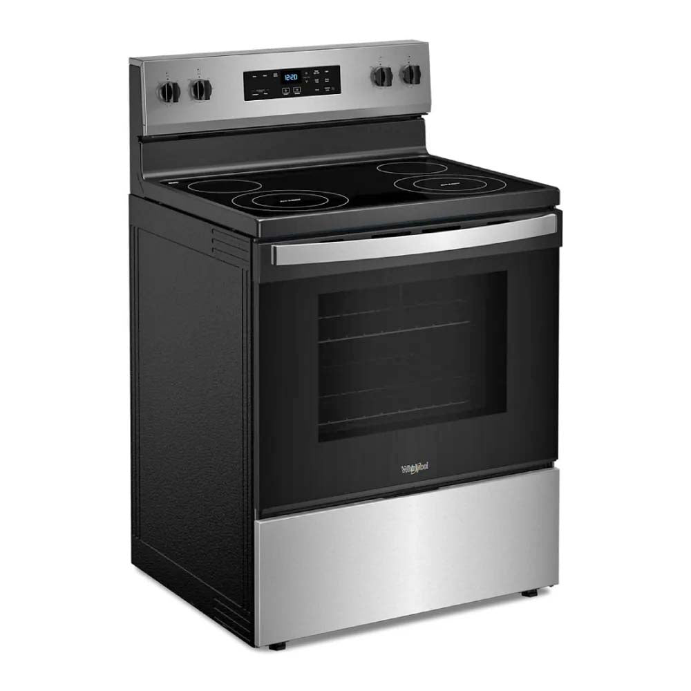 Estufa 30" eléctrica WFES3030RS Whirlpool, cubierta Vitroceramica modo Sabbath
