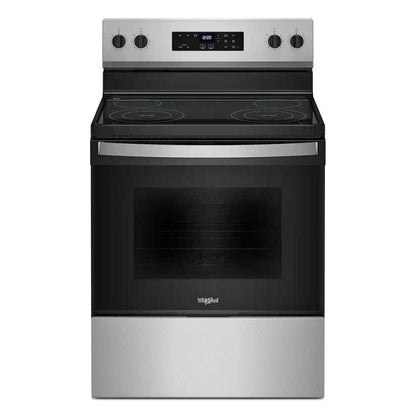 Estufa 30" eléctrica WFES3030RS Whirlpool, cubierta Vitroceramica modo Sabbath