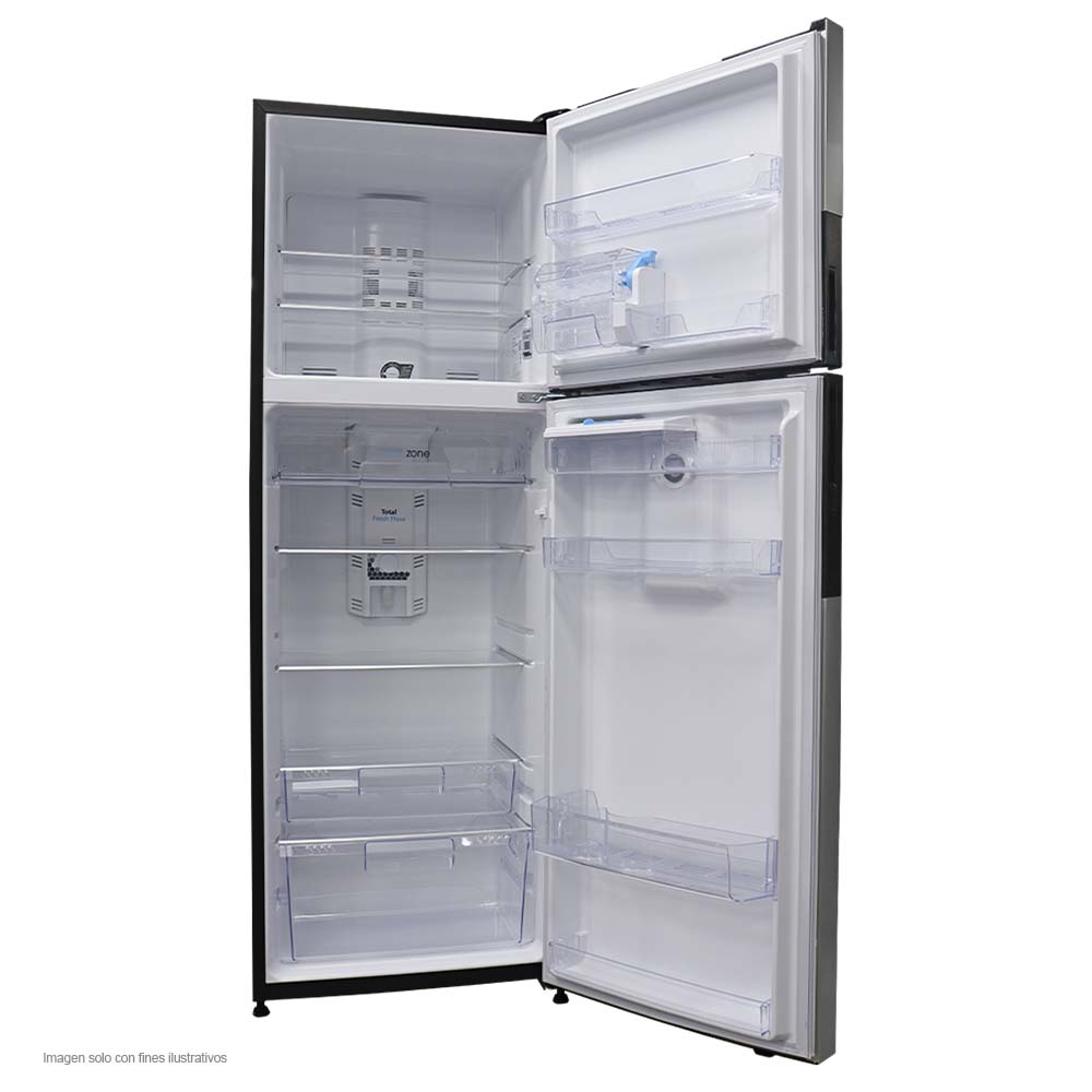 Refrigeradora 15pc Top Mount  RMP450ZCAU acero inoxidable, dispensador de agua