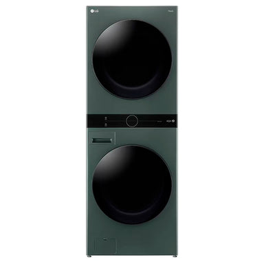 Torre de lavado y secado 25 kg WK25GGS6 LG color verde AI DD Turbo Wash
