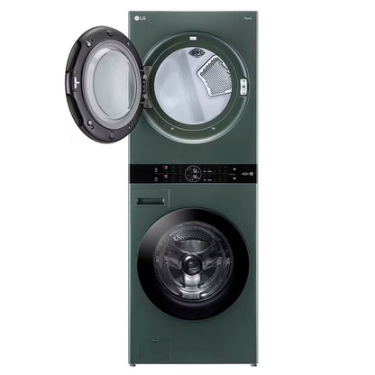 Torre de lavado y secado 25 kg WK25GGS6 LG color verde AI DD Turbo Wash
