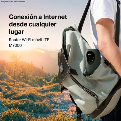 Router Wi-Fi móvil 4G LTE Modelo M700, 300 MBPS. TP-LINK