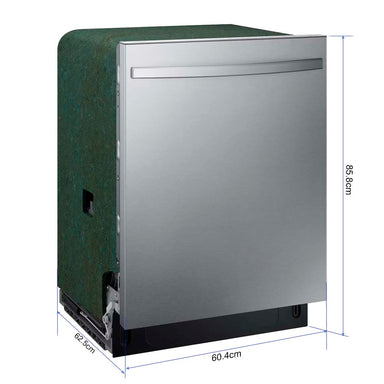 Lavaplatos empotrable de 24" DW80CG4051SRAA Samsung Sistema de secado AutoRelease.