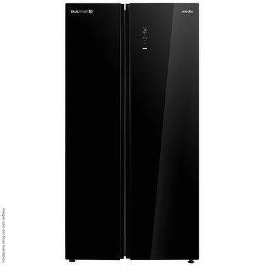 Refrigeradora Side By Side de 19.6pc RF-NVSB530LSS Mystic Dual inverter.