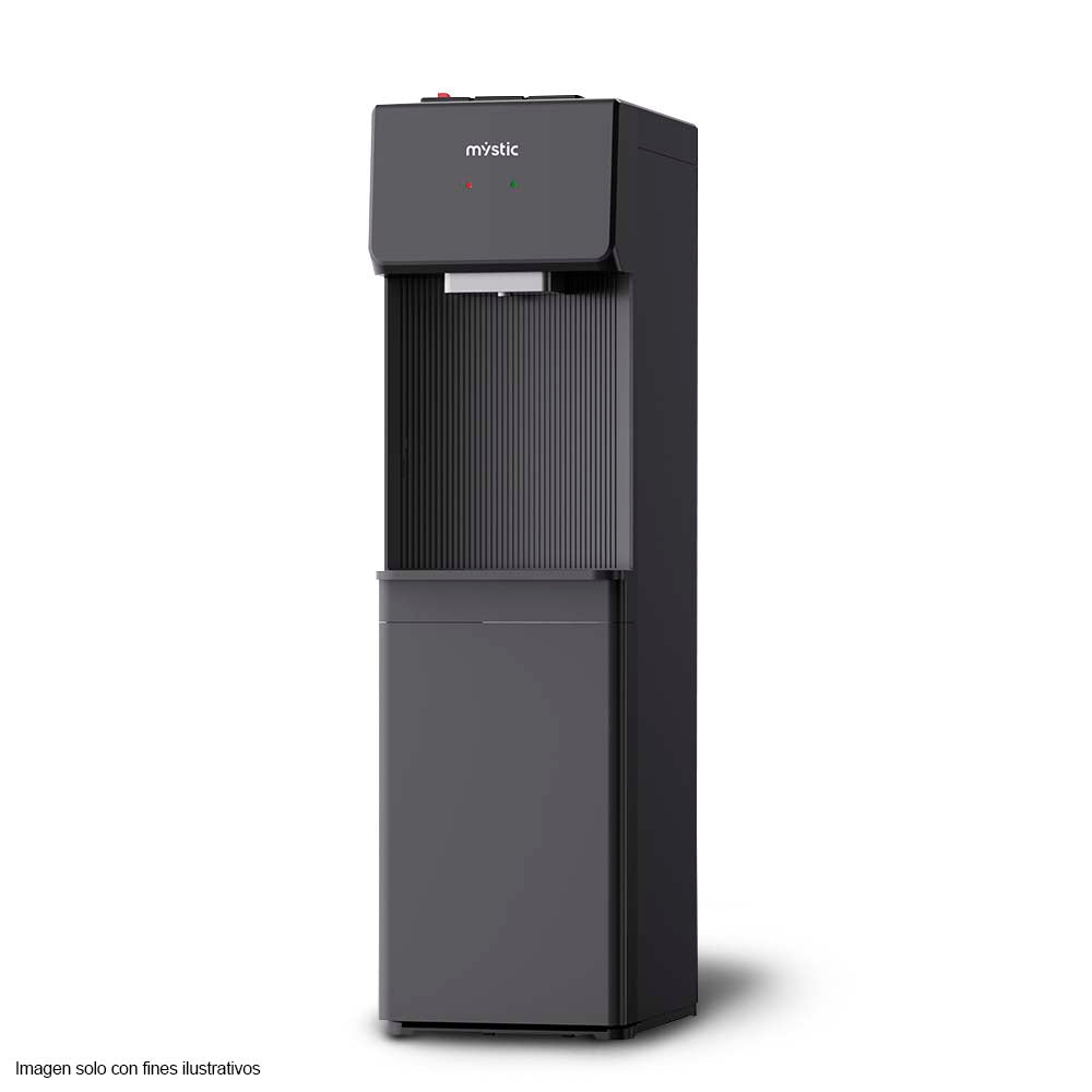 Dispensador de agua MY-WD250 Mystic para agua fría y caliente con gabinete de almacenamiento