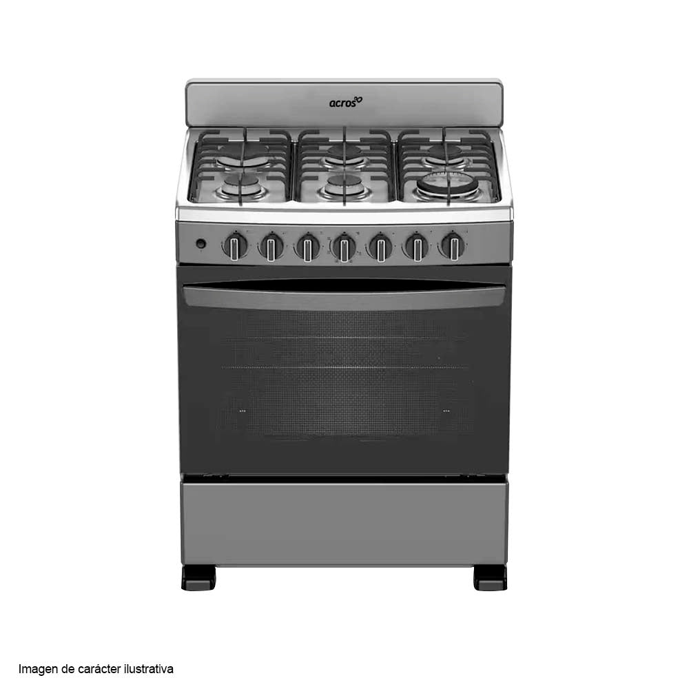 Estufa a gas de 30" LAFR4130G Acros 6 quemadores