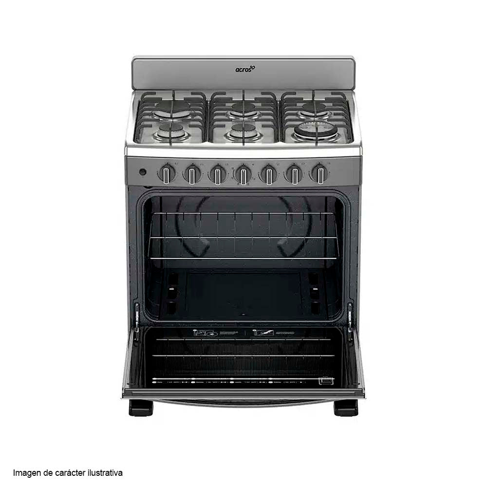 Estufa a gas de 30" LAFR4130G Acros 6 quemadores