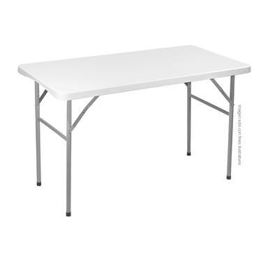 Mesa plástica plegable de 4 pies, modelo TY-C122