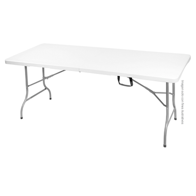 Mesa plástica plegable de 6 pies, modelo TY-Z183