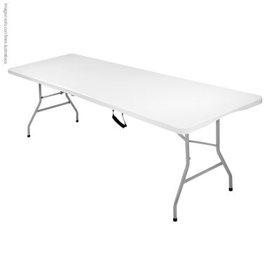 Mesa plástica plegable de 8 pies, modelo TY-Z244