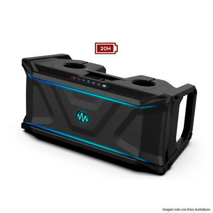 Bocina portátil SOSP-600 Sound Splash de 300W Gemini