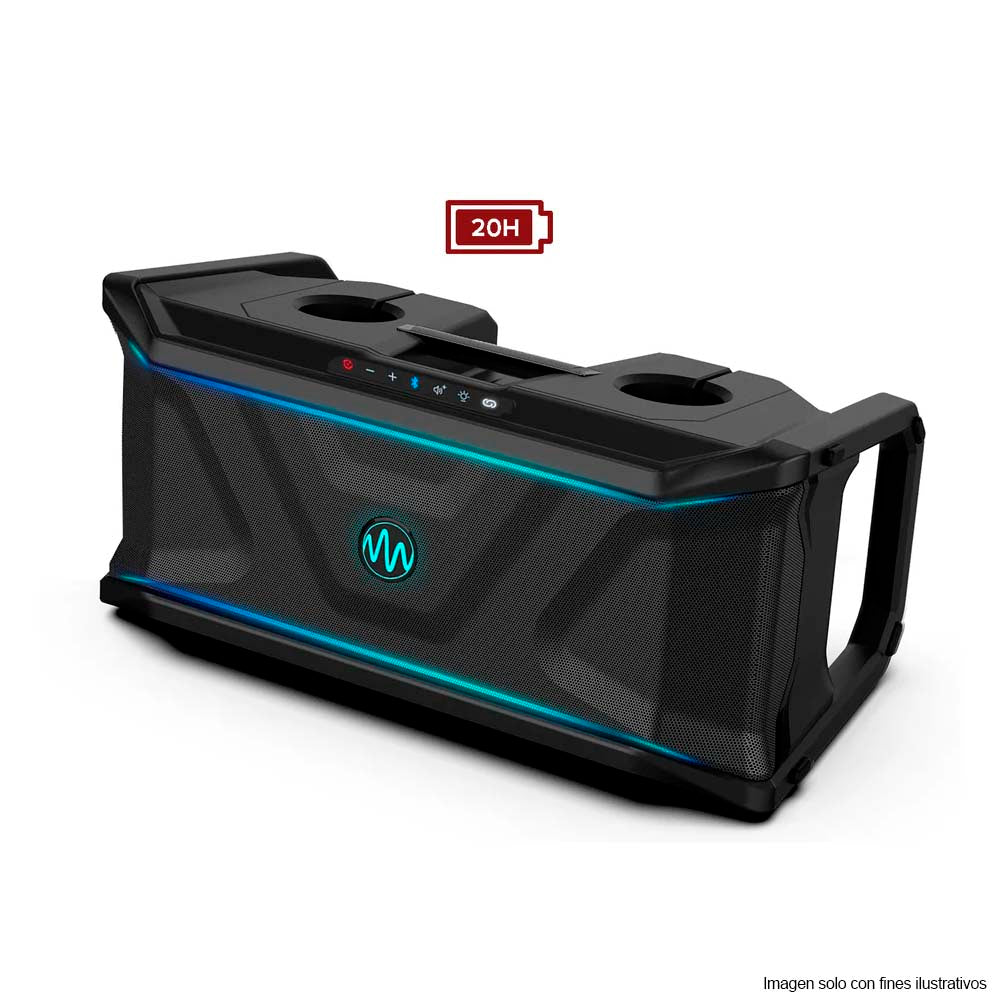 Bocina portátil SOSP-600 Sound Splash de 300W Gemini