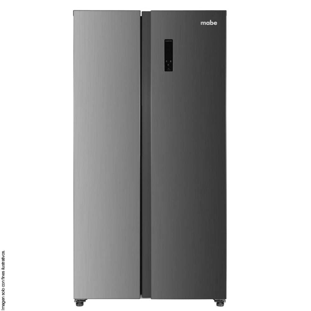 Refrigeradora 16pc Side by Side MSM480LKLSS0 Mabe TecInverter
