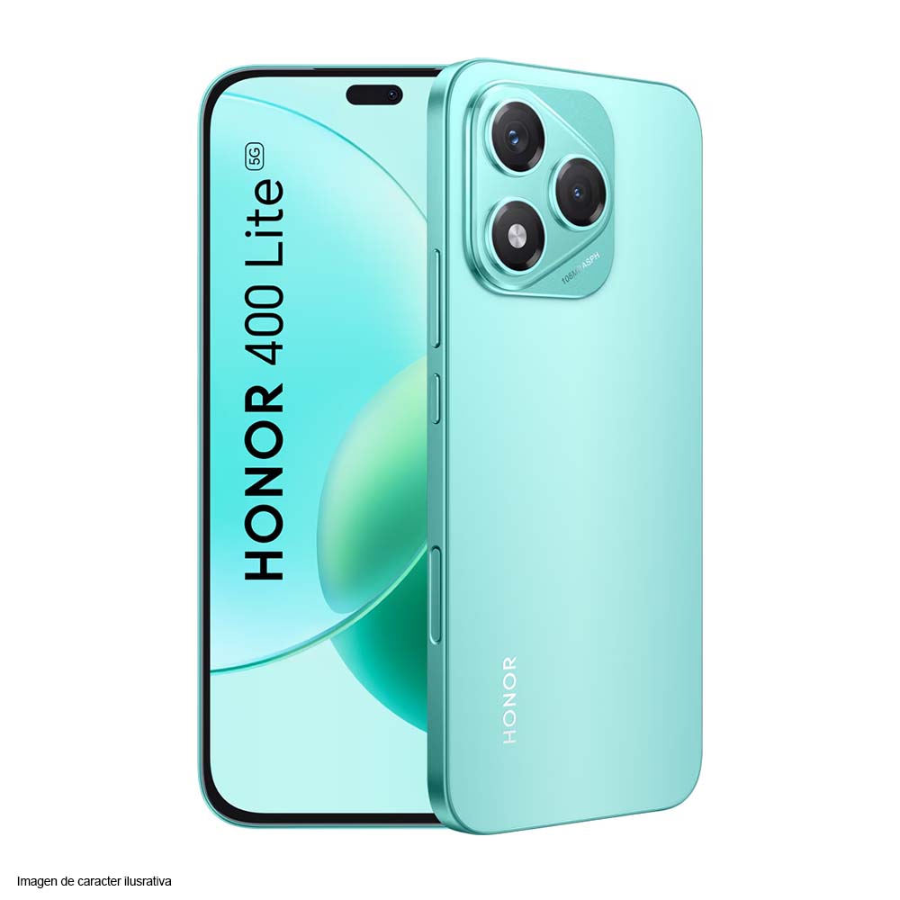 Celular Honor 400 lite en color verde marino Dual card 8GB +256GB.