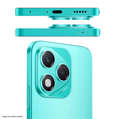 Celular Honor 400 lite en color verde marino Dual card 8GB +256GB.
