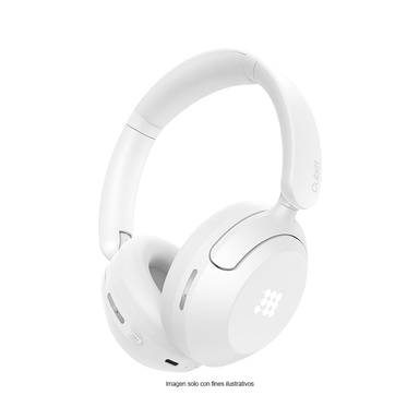Audífonos inalámbricos Over-Ear, CT-PWANC7, Cubitt, Bluetooth 5.4 ANC, blanco