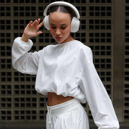 Audífonos inalámbricos Over-Ear, CT-PWANC7, Cubitt, Bluetooth 5.4 ANC, blanco